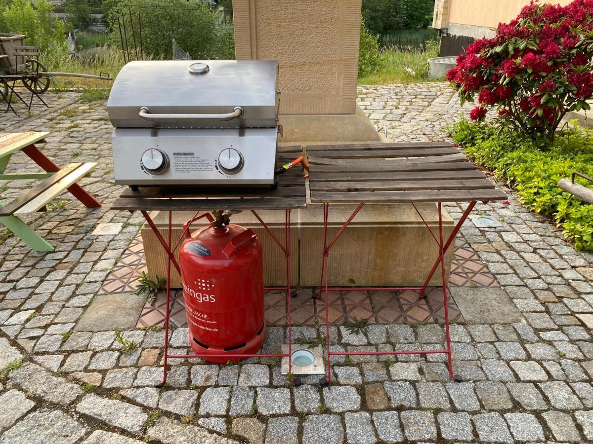 Ferienwohnung Laternenstube Mit Familienbett - Rittergut Leppersdorf Eksteriør billede