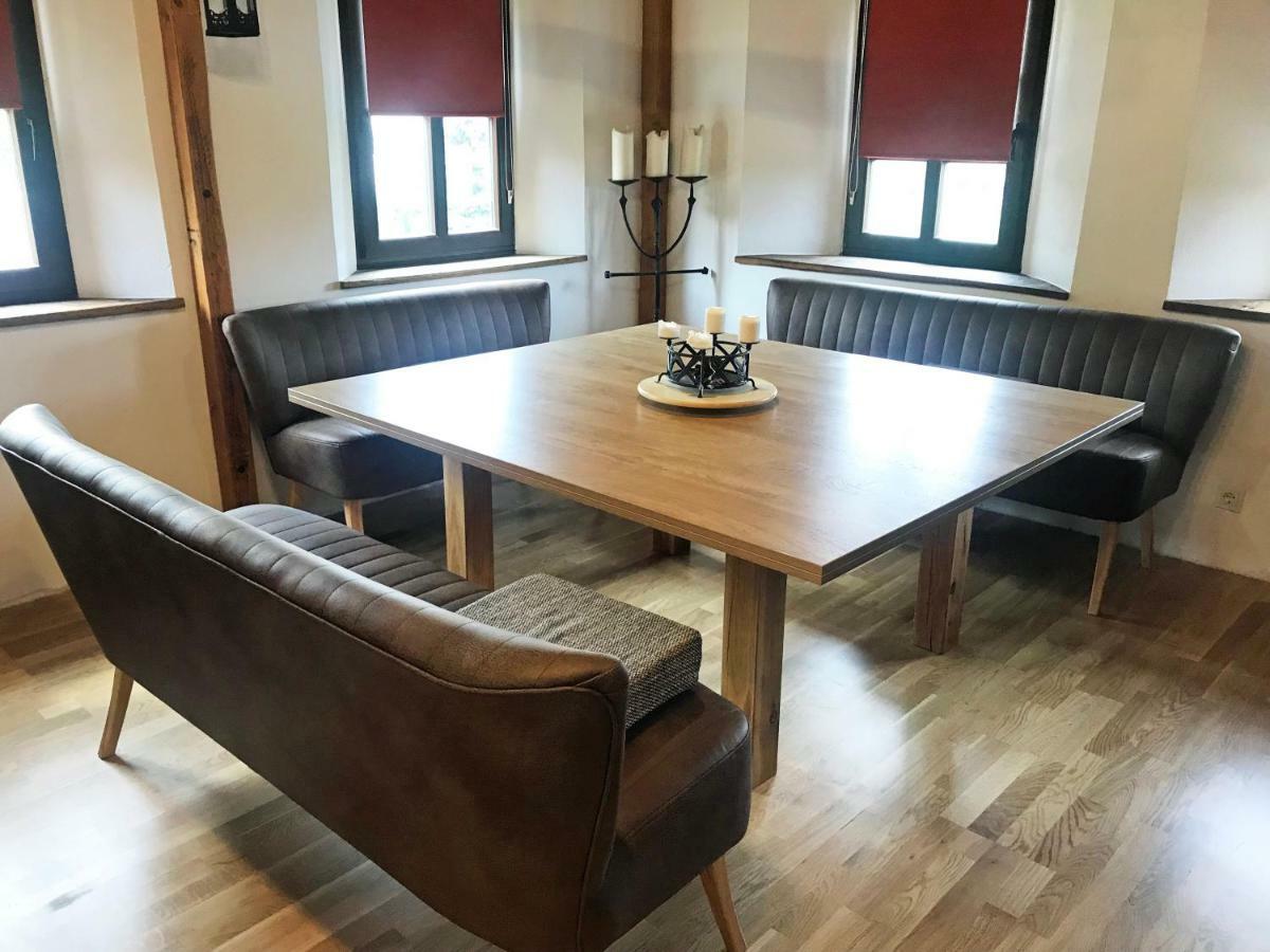 Ferienwohnung Laternenstube Mit Familienbett - Rittergut Leppersdorf Eksteriør billede